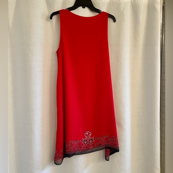 Max Studio A-line Red Sleeveless Dress - Picture 3 of 5